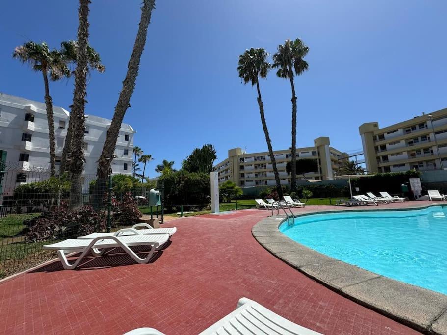 Apartmán Iguazu Poolview Near Yumbo Playa del Inglés Exteriér fotografie